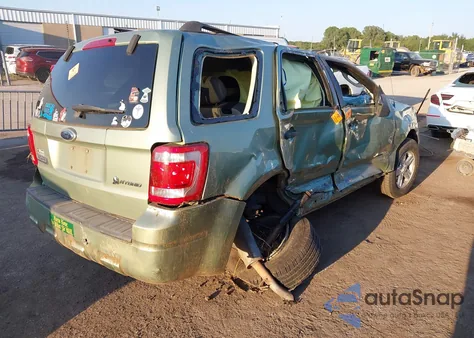 2009 Ford Escape Hybrid Limited z USA, uszkodzony, nr VIN 1FMCU59379KB86385